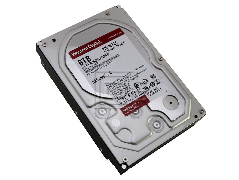 Western Digital RED WD60EFZX 6TB 128MB Cache 3.5