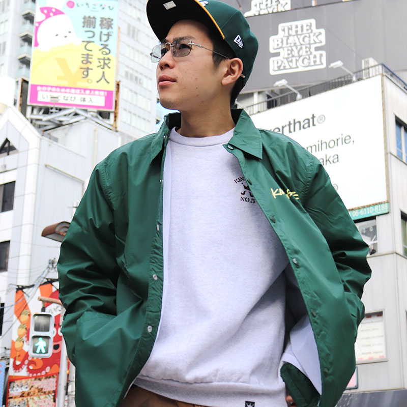 KINGSIZE（キングサイズ）“STEPPING RAZOR COACH JACKET” - DISSIDENT