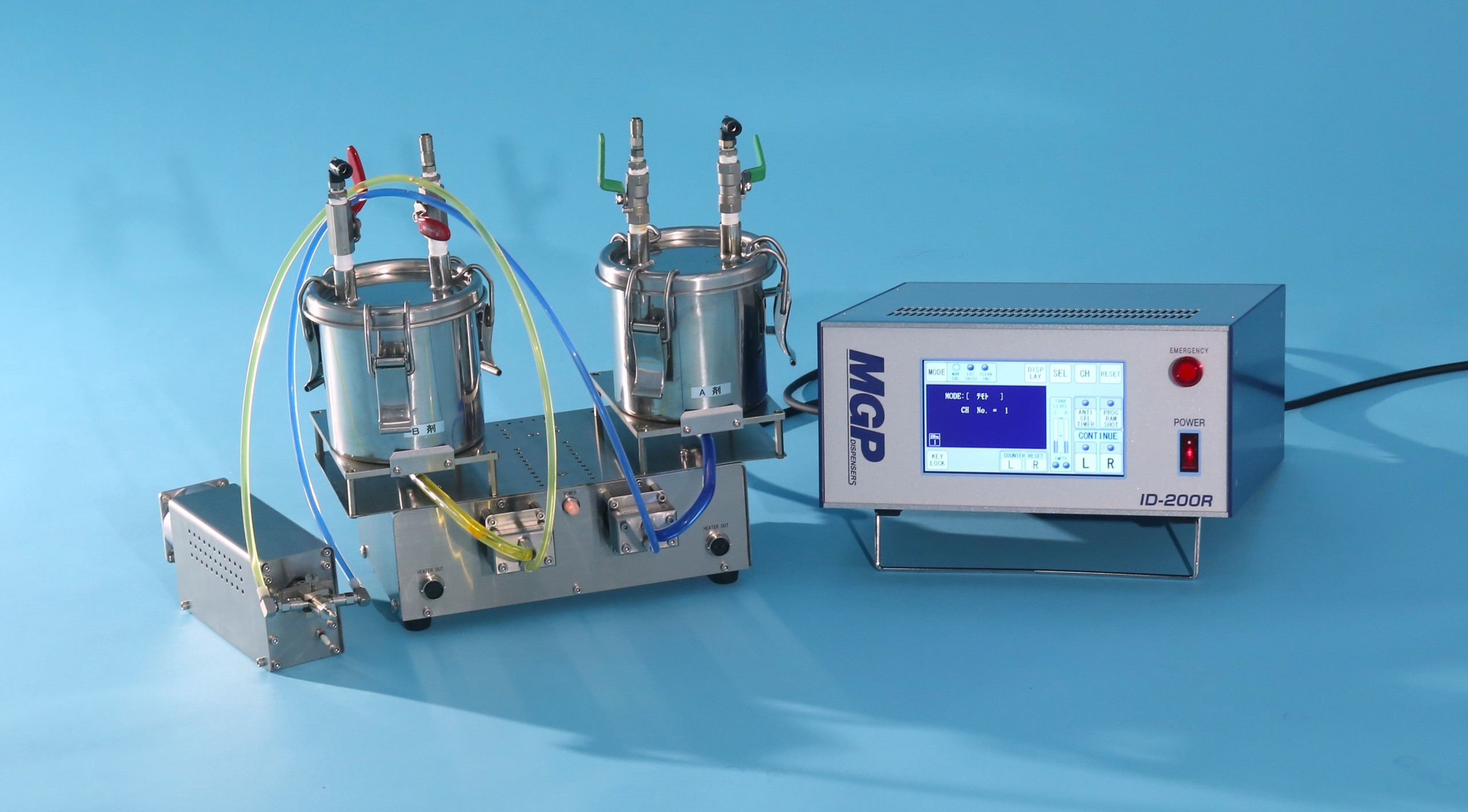 新製品】ID-200R 2液混合吐出装置 高精度微少量吐出用 - 日本省力技術