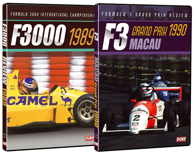 Macau F3 1990 DVD & F3000 1989 DVD : Duke Video