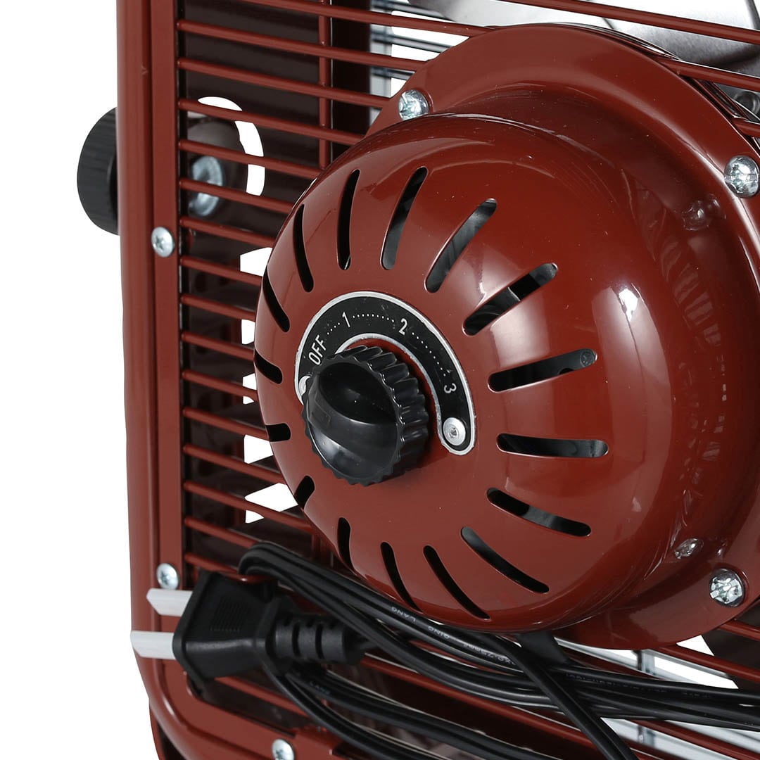 DULTON ONLINE SHOP | AIR CIRCULATOR BRICK BROWN/CHROME(BRICK BROWN