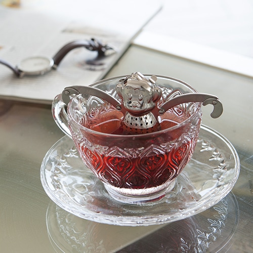 DULTON ONLINE SHOP | GLASS CUP & SAUCER 