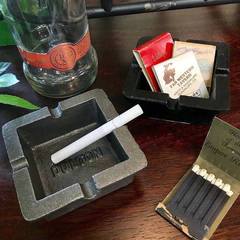 DULTON ONLINE SHOP | IRON ASHTRAY A.SILVER(ANTIQUE SILVER): ホーム用品