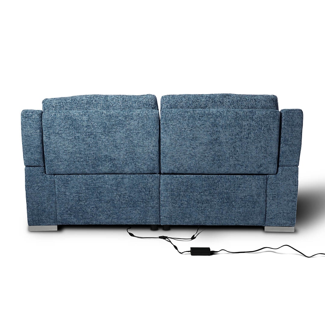 DULTON ONLINE SHOP | ELECTRIC RECLINING SOFA 2P SAPPHIRE BLUE