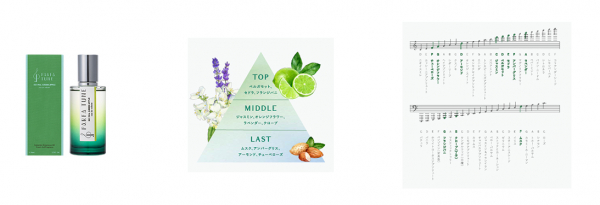 香り×音楽=「パルファチューン」プロジェクト第一弾。大人気