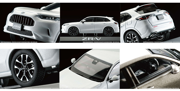 新型SUV「ホンダ ZR-V e:HEV」の1/43スケールミニカー（約10cm）が登場