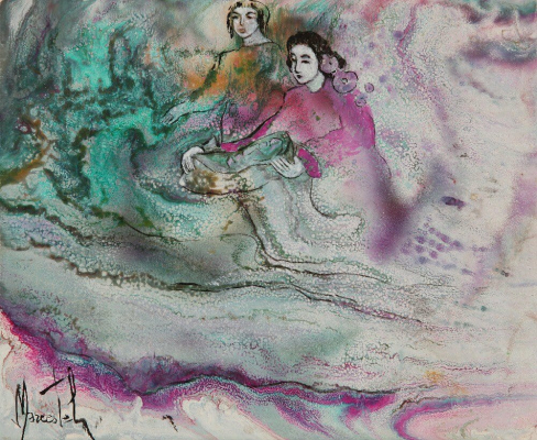 日本の神話を描き続けた80年の生涯】フランス画家 マーク・エステル氏