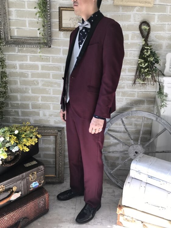 新郎 タキシード カジュアル 結婚式2次会 ゲスト 海外フォトレンタル