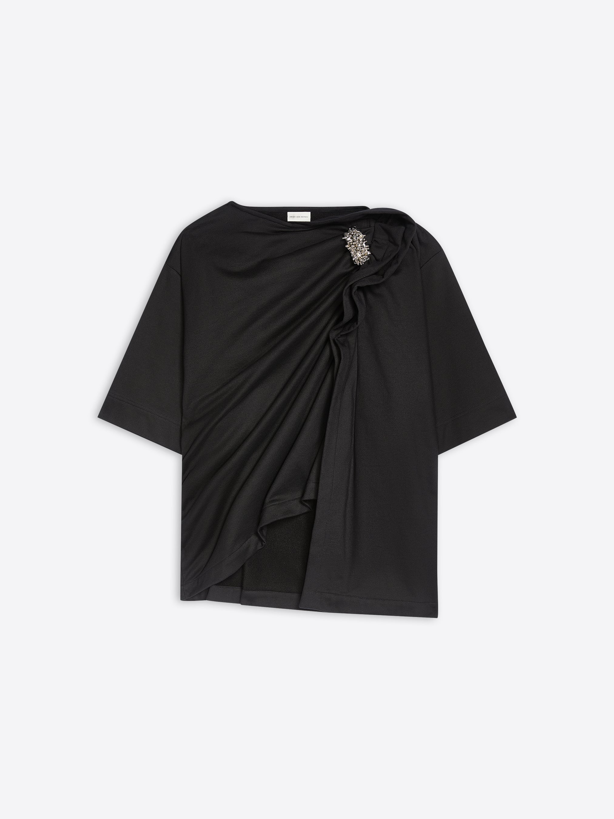 Tee with brooch - Autumn-Winter Women | Dries Van Noten