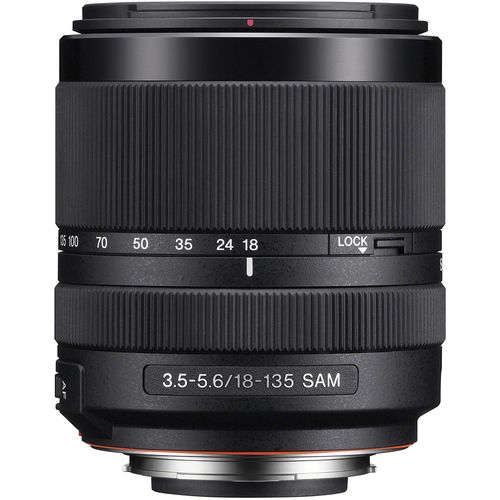 Sony DT 18-135mm F3.5-5.6 SAM A-mount lens info