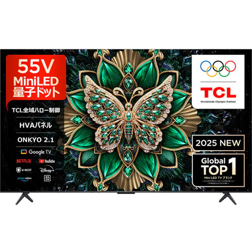 e-TREND｜TCL C6K 55C6K [55型Google MiniLED搭載液晶テレビ]
