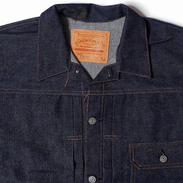 WAREHOUSE[ウエアハウス] デニムジャケット 2001XX(2000XX) DSB デッド