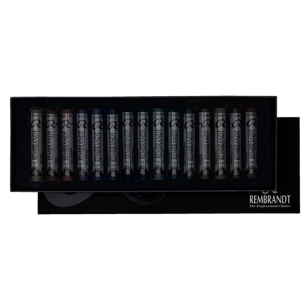 画材の専門店］e-画材.com レンブラント・ソフトパステル ダークカラー