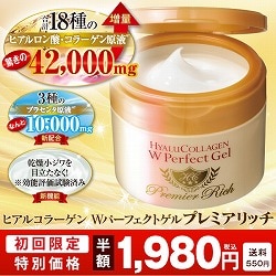 ヒアルコラーゲン Wパーフェクトゲル プレミアリッチ(1個): 美容