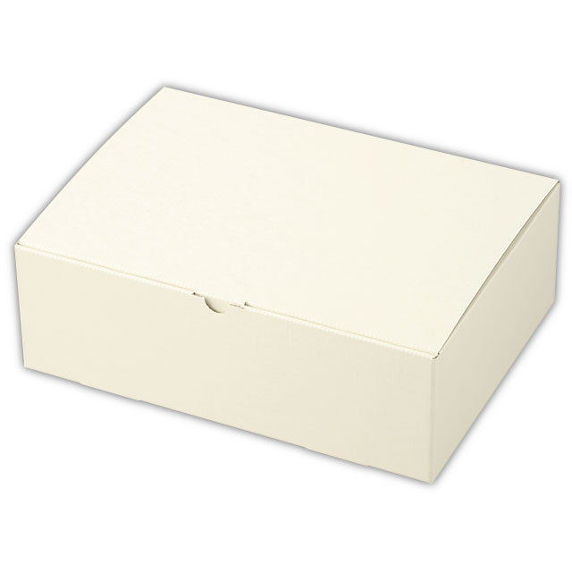無地オフホワイトギフトボックス-L1(W343×D245×H115 オフホワイト