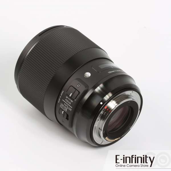 Buy Sigma 135mm f/1.8 DG HSM Art Lens for Canon EF - E-Infinity