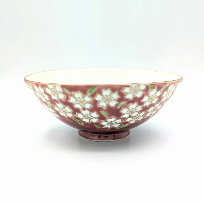 京清水焼 飯碗 色絵桜ブルー - お買い物｜日本最大級の箸の通販サイト