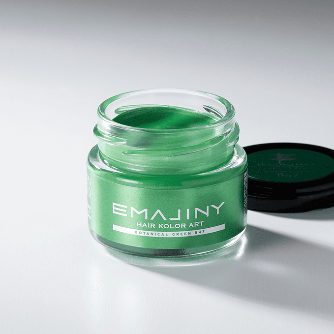 ボタニカル グリーン ヘア カラーワックス 緑 36g 【日本製】【無香料