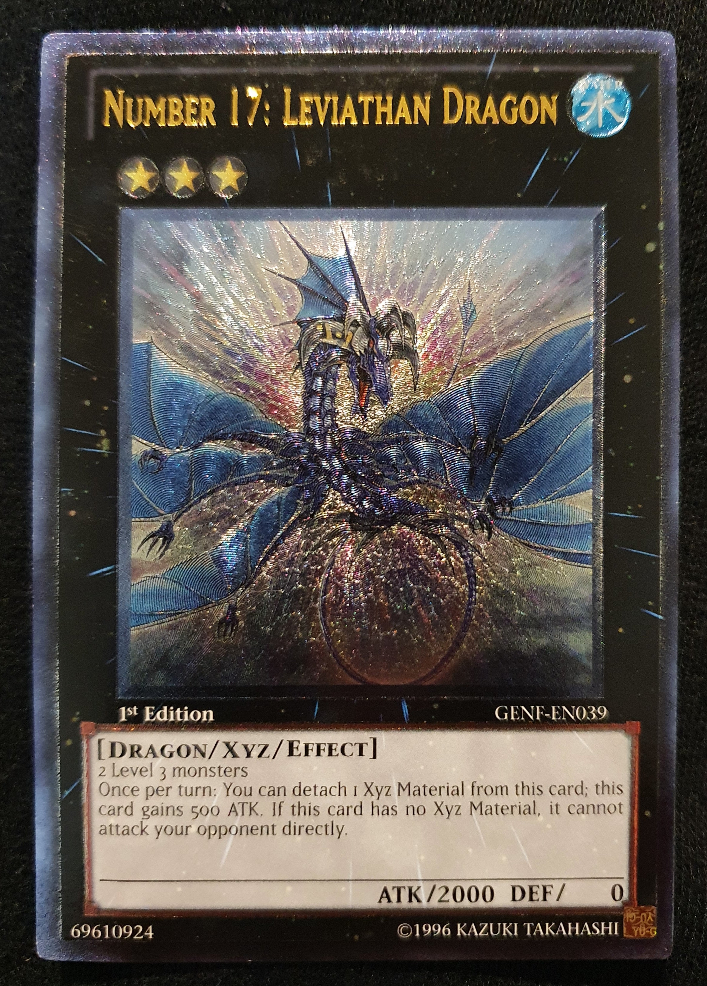 Yugioh - Number 17: Leviathan Dragon *Ultimate Rare* GENF-EN039