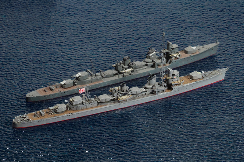 半世紀ぶりのリニューアルキット – 1/700で夕雲型駆逐艦をつくる: 序