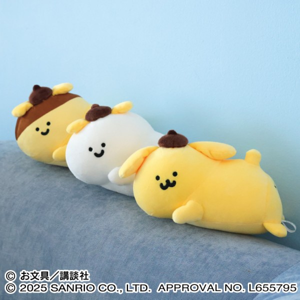 ポムポムプリン×お文具といっしょ もふもふ☆うでまくら /(2)プリン