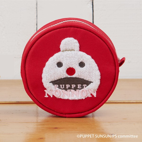 パペットスンスン まるポーチ /(2)ノンノン ｜ エンスカイショップ