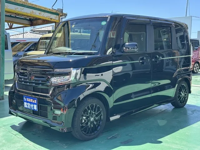 茨城県ご自宅までの陸送費込み N-BOXカスタム Lターボ STYLE+BLACK