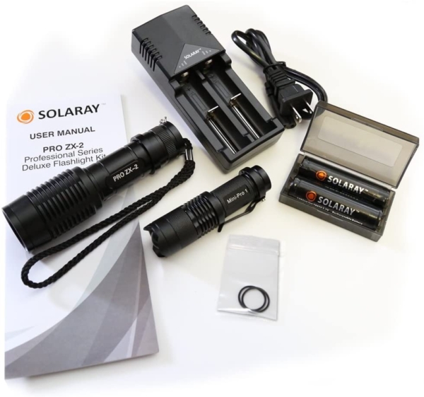 Best Flashlight for Camping: Small Rechargeable Camping Flashlight