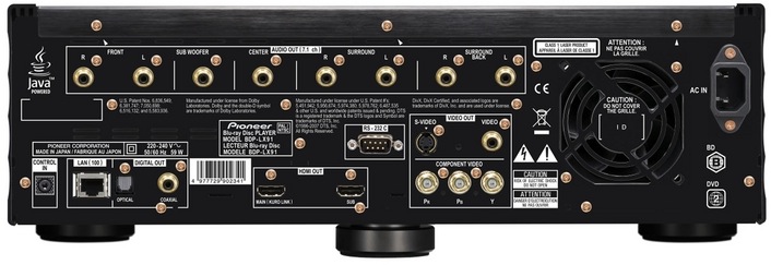 Pioneer BDP-LX91 Blu-ray Disc Player - ecoustics.com