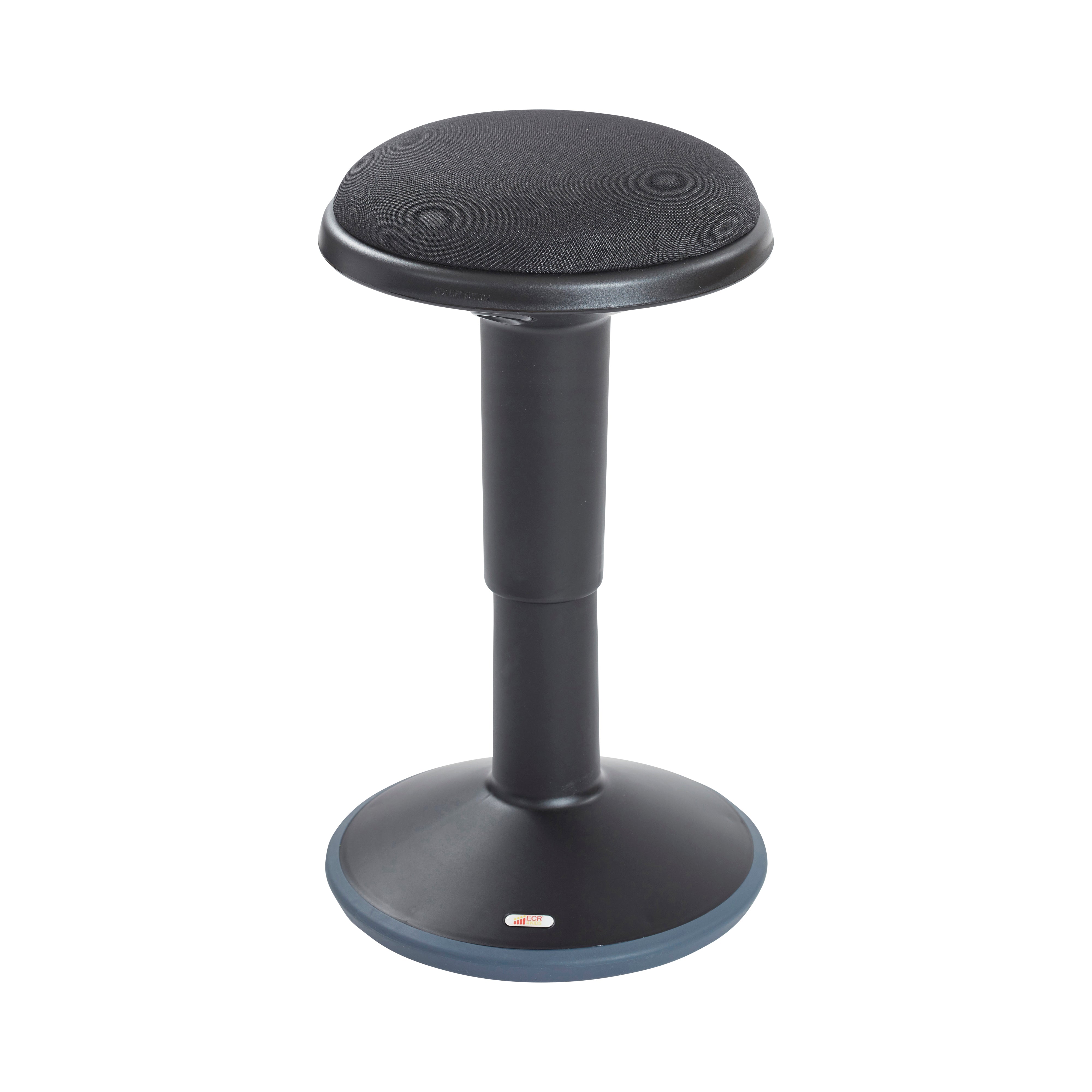 Sitwell Wobble Stool with Cushion, Adjustable Height