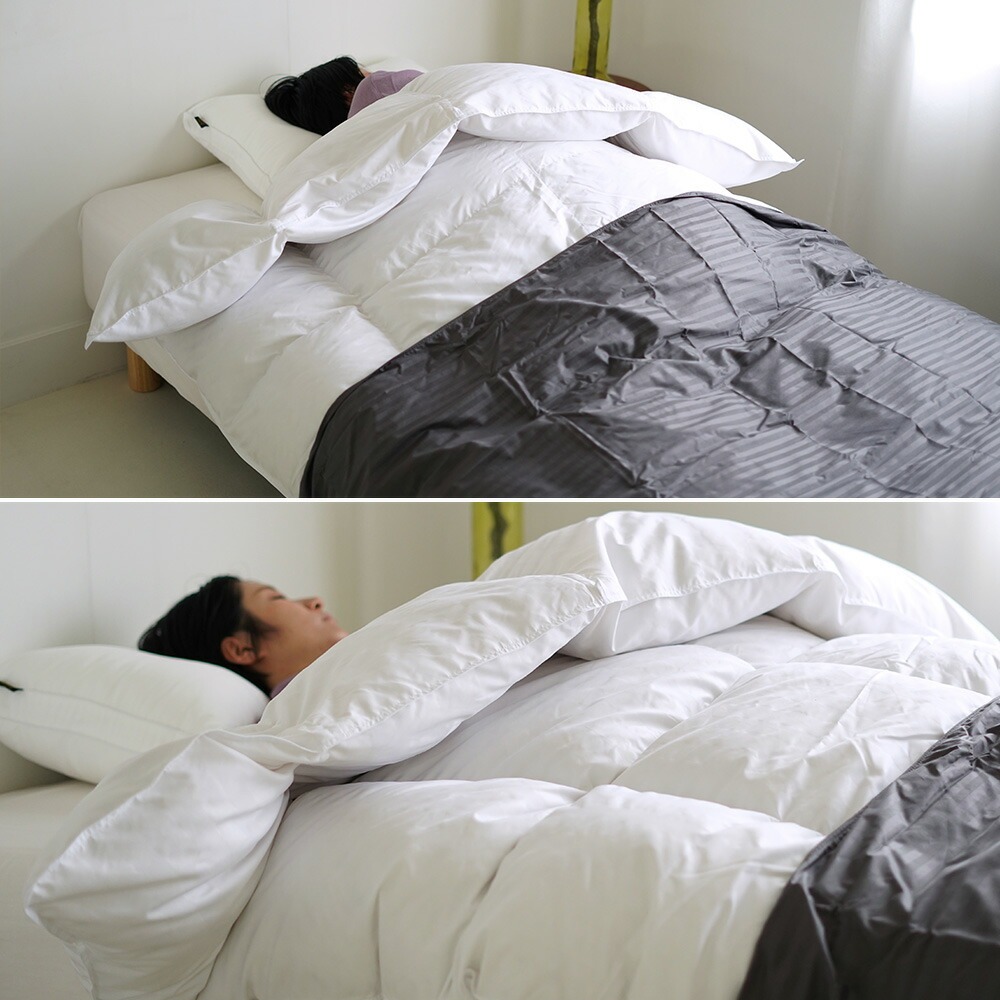 ホテルテイスト 羽毛掛け布団 日本製 抗菌防臭加工 シングルサイズ 150