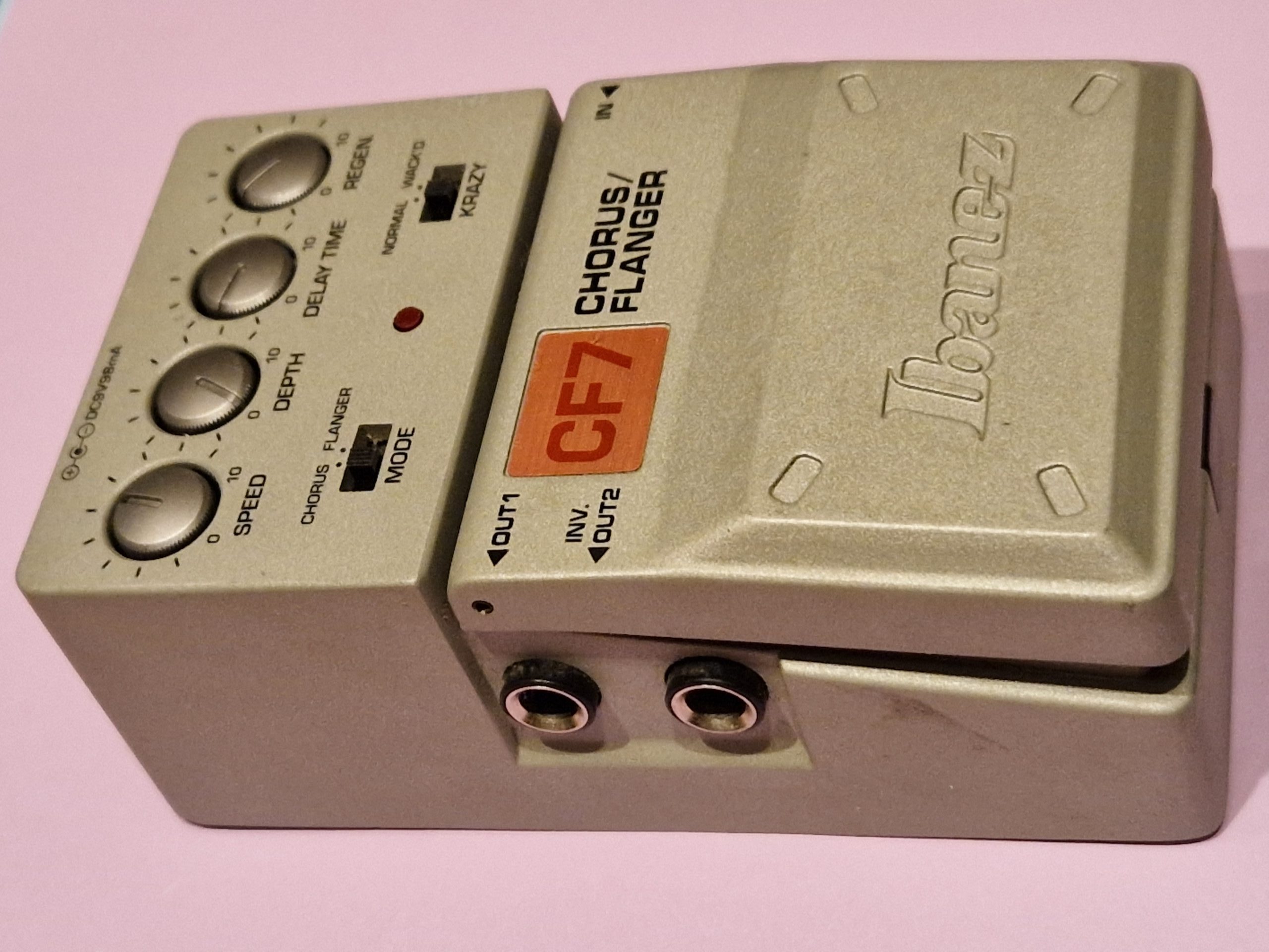 Ibanez CF7 Stereo Chorus/Flanger - Effects Pedals