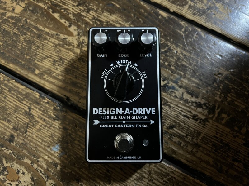 英国製のオリジナリティー溢れるオーバードライブペダル！Great