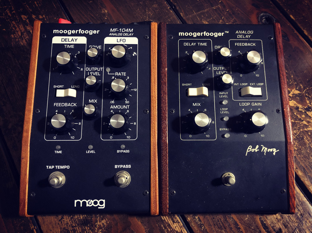 moogerfooger MF-104 & moog MF-104M Analog Delayをレビュー