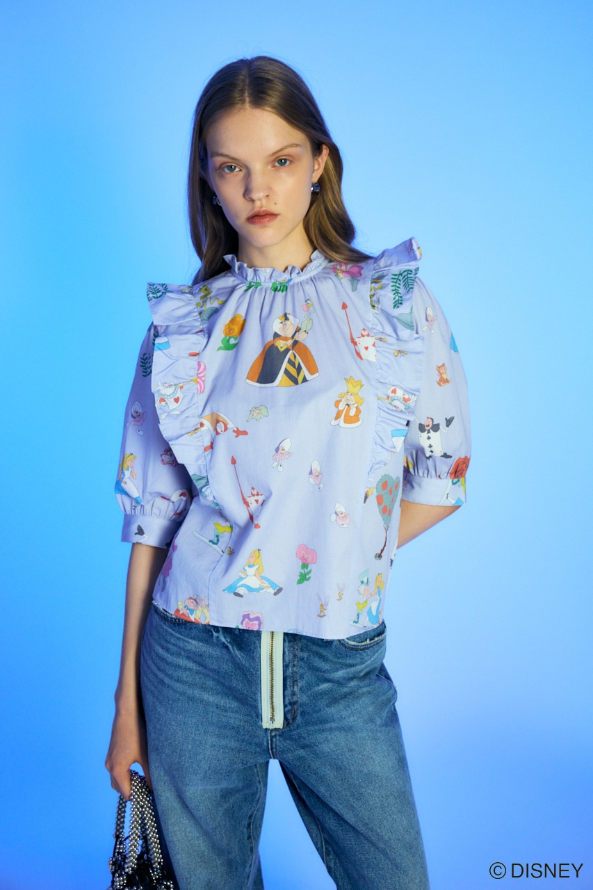 Disney SERIES CREATED by MUS | MD OT フリルブラウス / ALICE