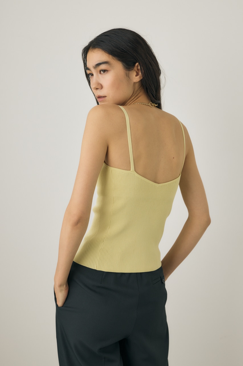 M_ | カップ付きニットキャミソール リサイクルポリエステル使用