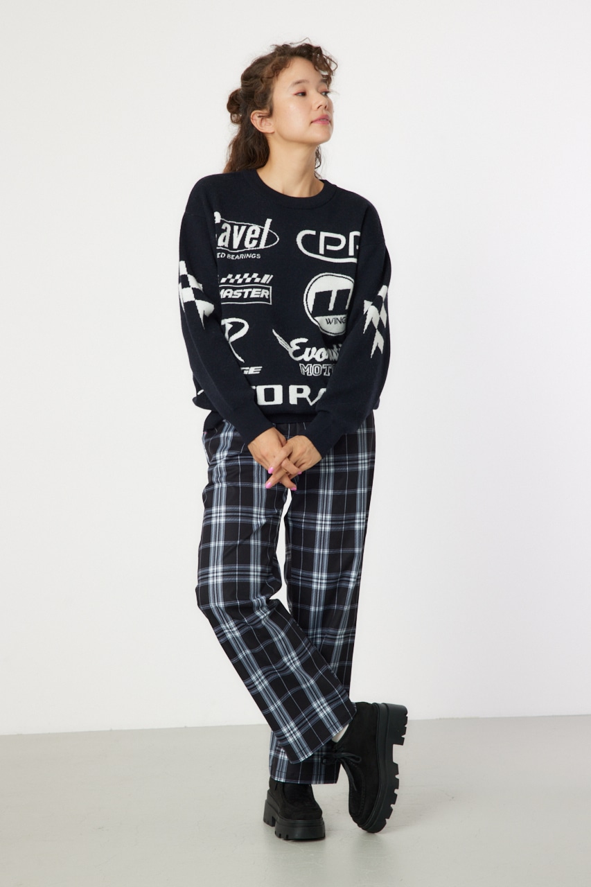 RODEO CROWNS WIDE BOWL | オートレースニットトップス (ニット