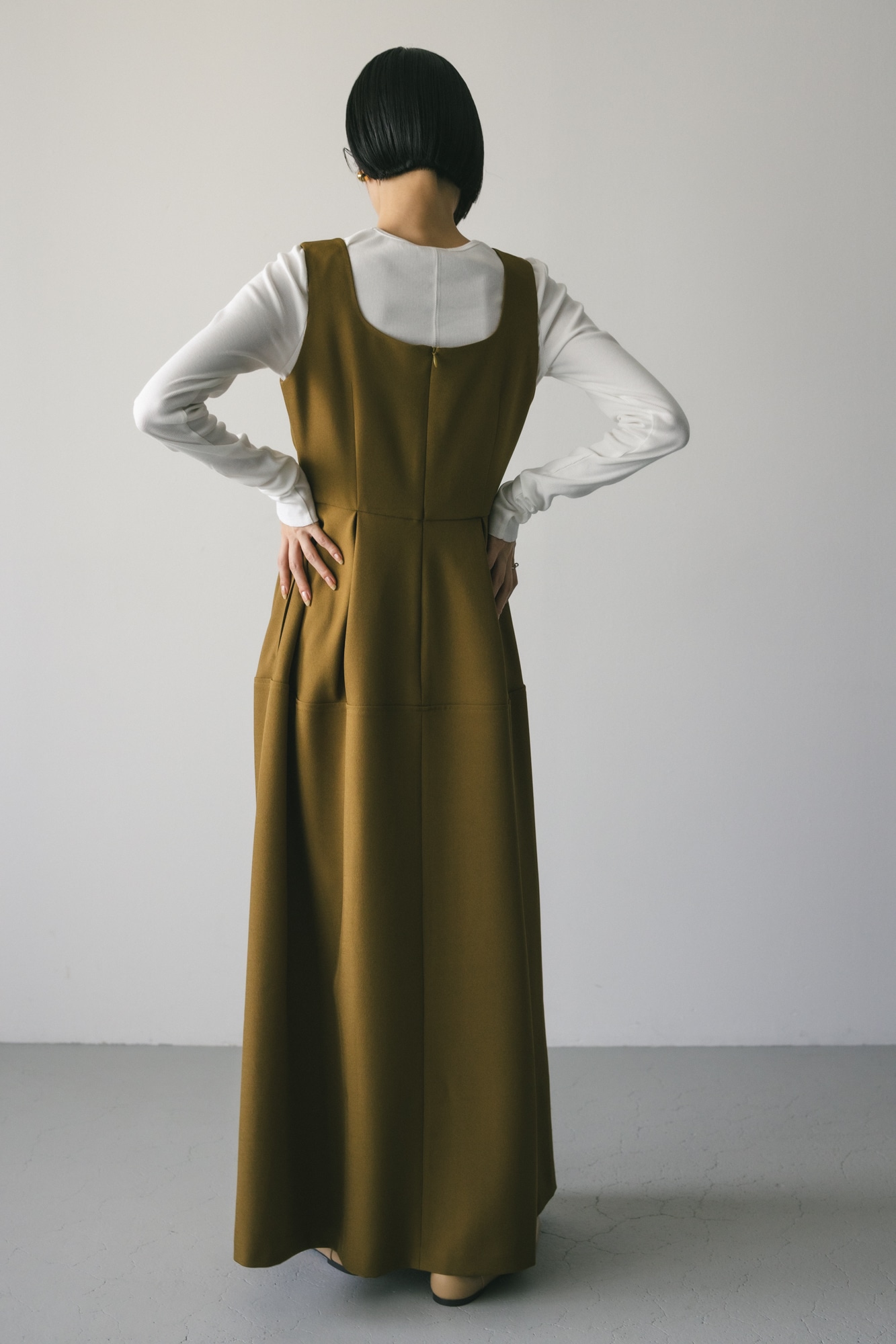 STYLEMIXER | フォルムタックワンピース (ワンピース(ミニ・ミディアム