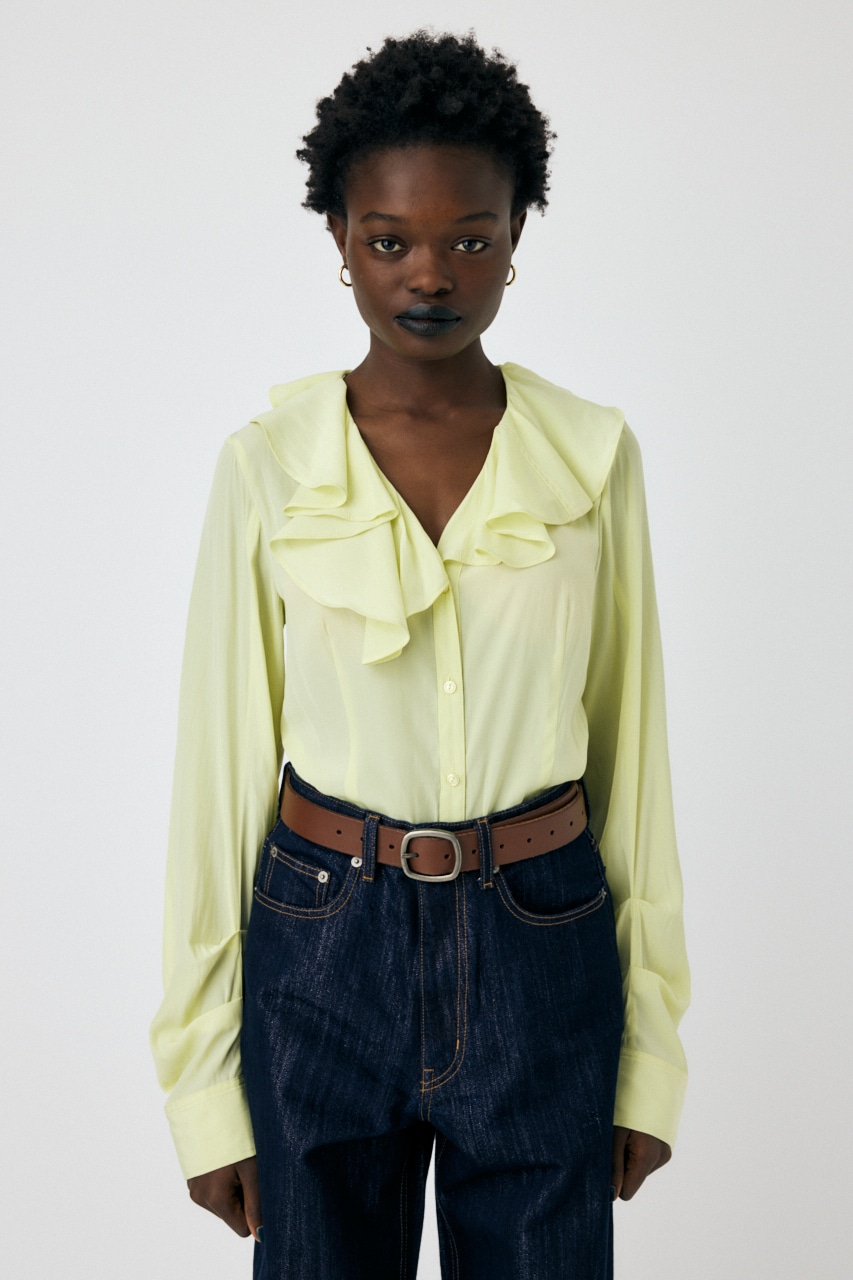 MOUSSY | RUFFLE ブラウス (シャツ・ブラウス ) |SHEL'TTER WEBSTORE