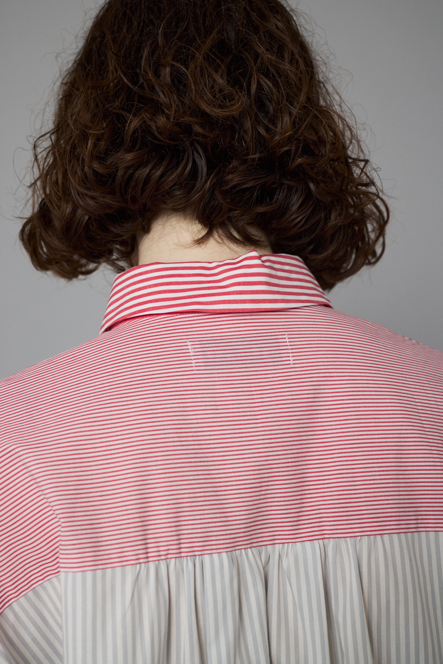 HeRIN.CYE | Wave motif big shirt (シャツ・ブラウス ) |SHEL'TTER