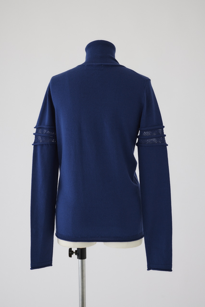 RIM.ARK | Turtleneck tight knit tops (KNITWEAR ) |RIM.ARK ONLINE STORE