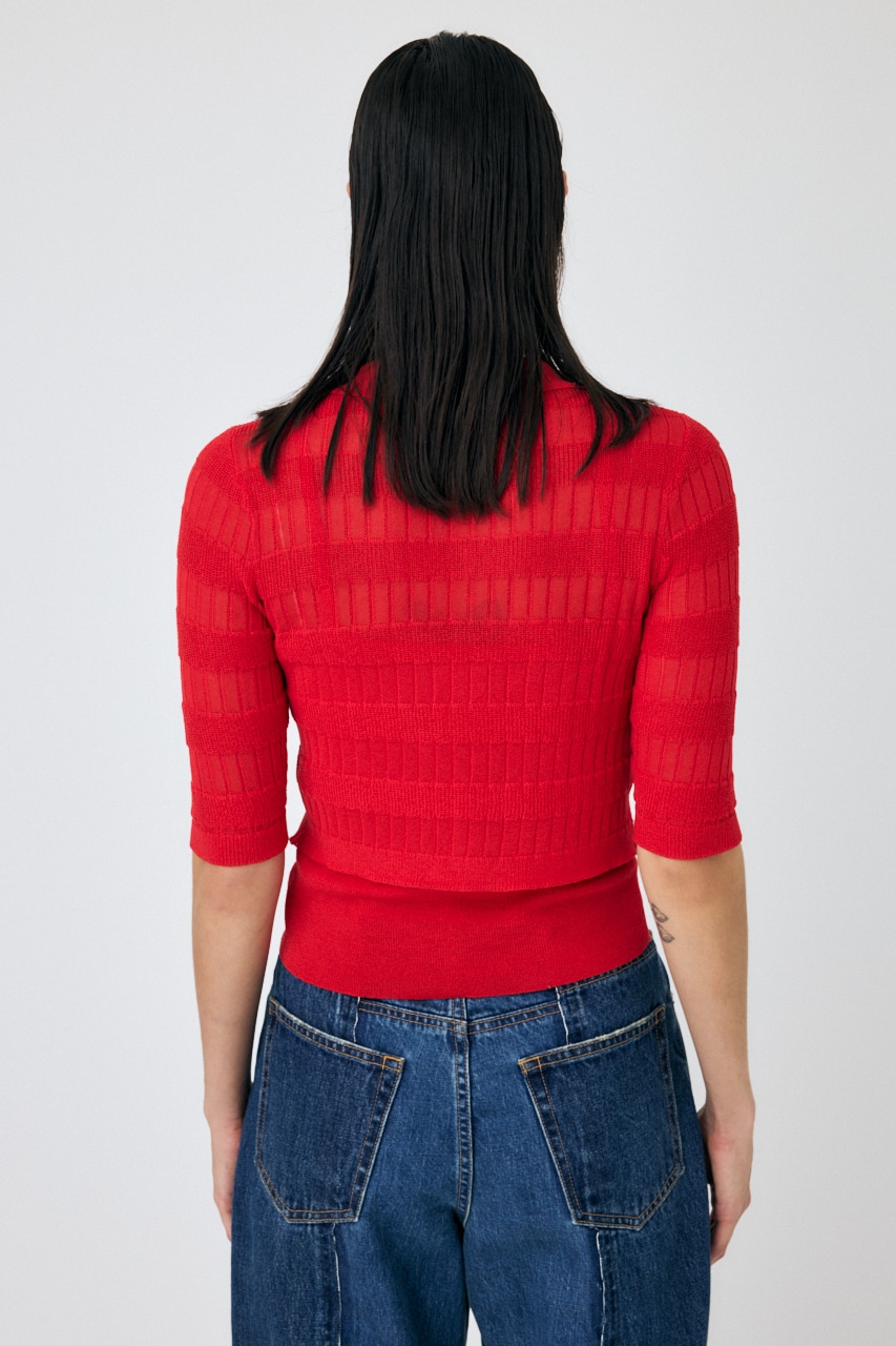 MOUSSY | KNIT CAMI & RIBBON シャツセット (ニット ) |SHEL'TTER WEBSTORE