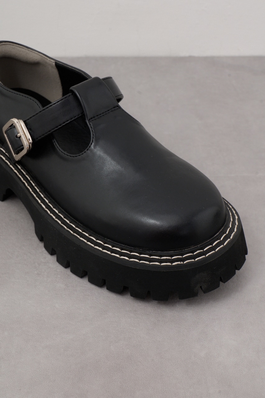 AZUL BY MOUSSY | Tストラップ厚底ローファー (ローファー