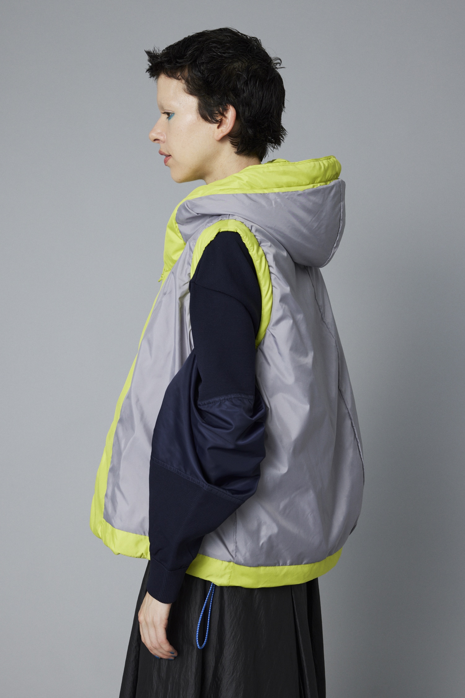 HeRIN.CYE | Solid body pocket vest (ベスト ) |SHEL'TTER WEBSTORE