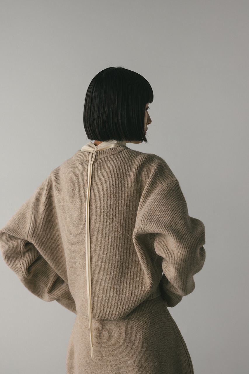 STYLEMIXER | ボタンショートニットカーディガン (カーディガン