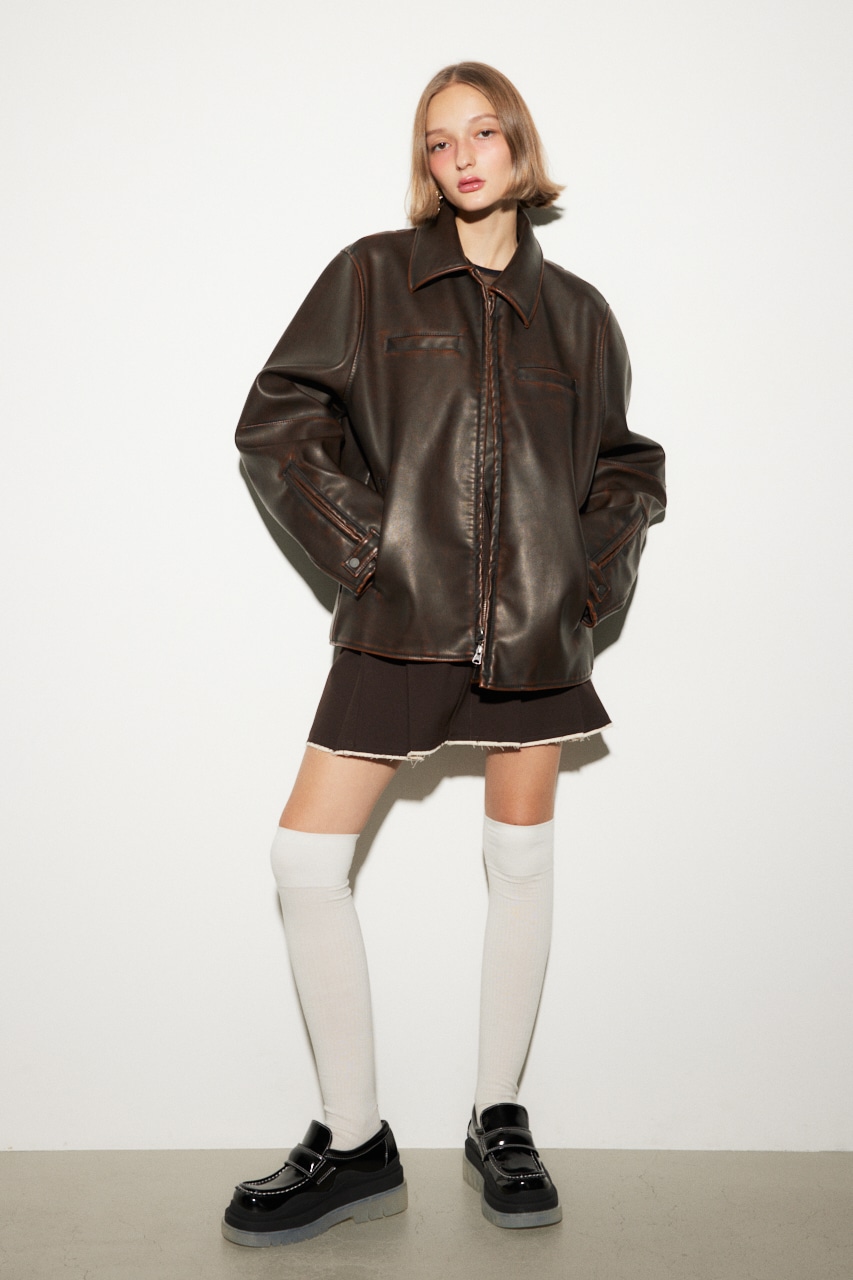 SLY | MICHIXSLY F／LEATHER ジャケット (ジャケット ) |SHEL'TTER