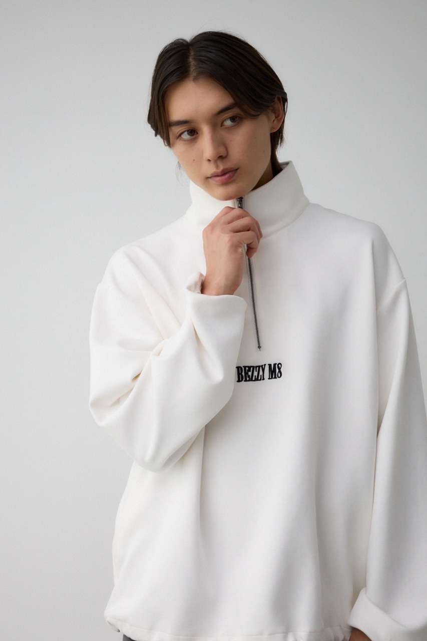 AZUL BY MOUSSY | フェイクスウェードハーフジップPO (その他トップス