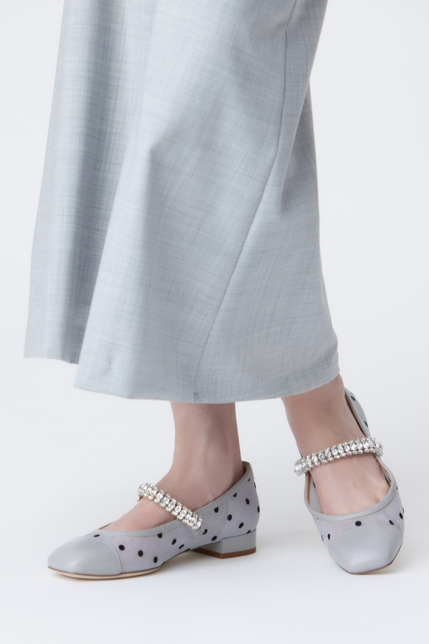 STACCATO | ドットヌーディーメリージェーンパンプス (スリッポン