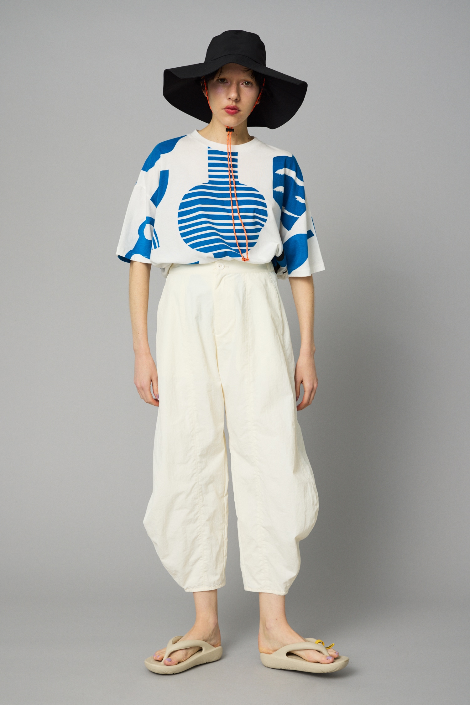 HeRIN.CYE | Cocoon hem taffeta pants (パンツ ) |SHEL'TTER WEBSTORE