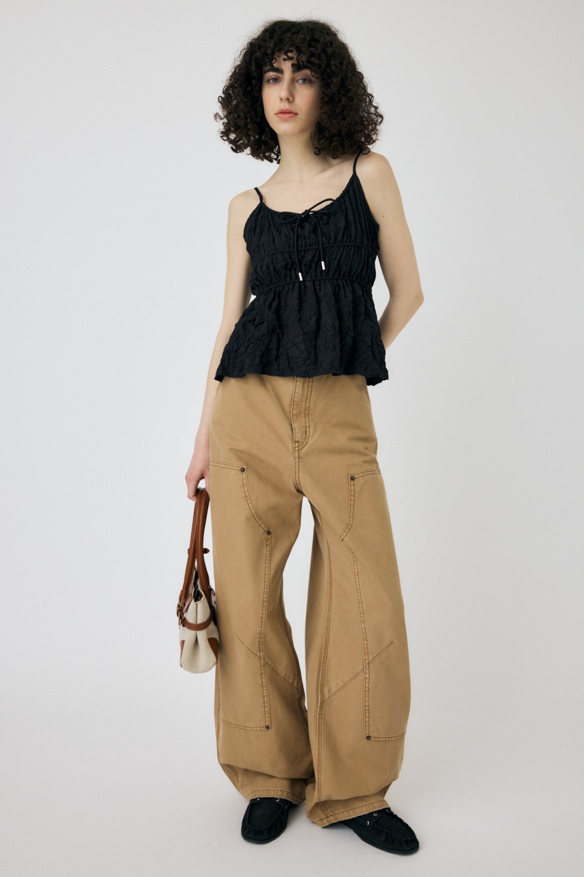 MOUSSY | CRINKLED サテンキャミ (キャミソール ) |SHEL'TTER WEBSTORE